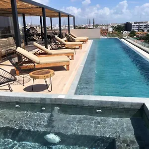  Appartement Magnifico Estudio Con Rooftop Cerca De 5ta Avenida Mexique